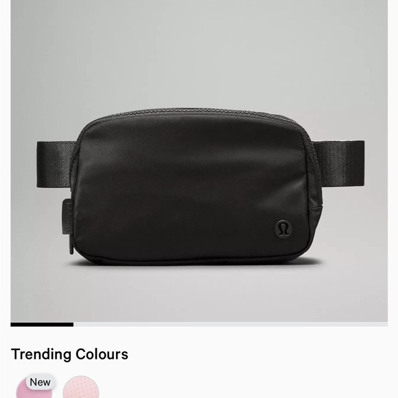 lululemon athletica Handbags - lululemon athletica Everywhere Black Belt Bag